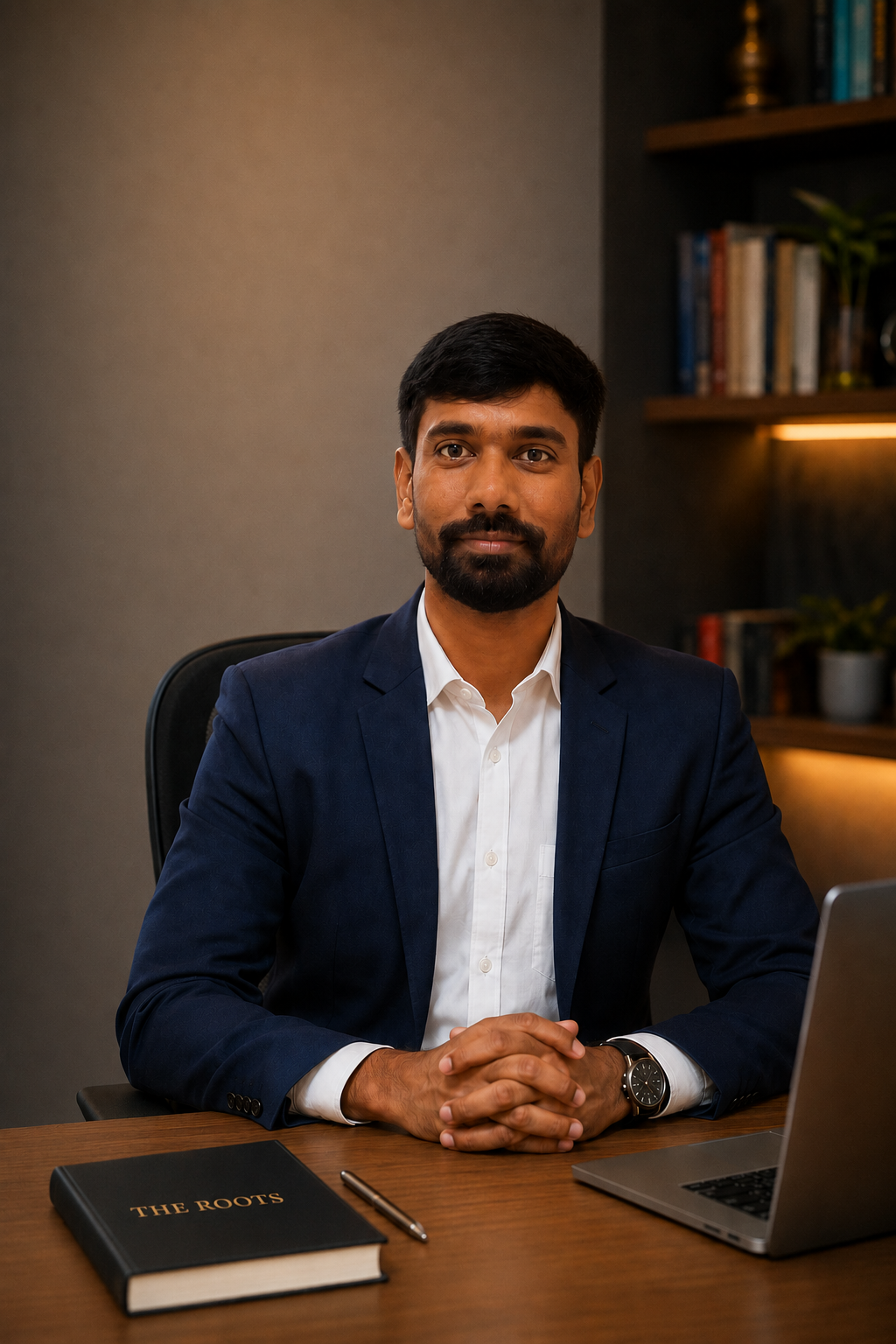 Jitendra Damade, founder of THE ROOTS